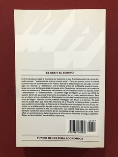Livro - El Ser Y El Tiempo - Martin Heidegger - Ed. Fondo - comprar online