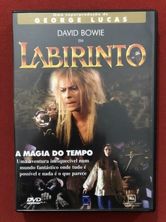 DVD - Labirinto - David Bowie - George Lucas - Seminovo