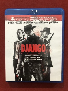 Blu-ray - Django Livre - Leonardo DiCaprio - Seminovo
