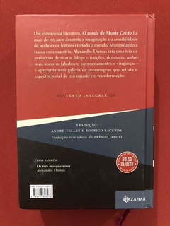 Livro - O Conde De Monte Cristo - Alexandre Dumas - Ed Zahar - comprar online