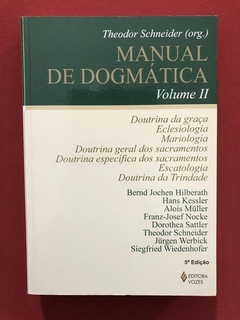 Livro - Manual De Dogmática - Theodor Schneider - Seminovo