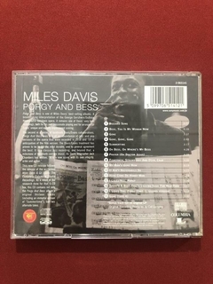 CD - Miles Davis - Porgy And Bess - Nacional - 1997 - comprar online