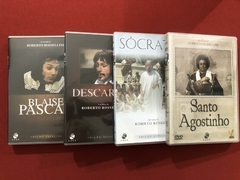 DVD - Box Rossellini - Os Filósofos - 4 Discos - Seminovo - Sebo Mosaico - Livros, DVD's, CD's, LP's, Gibis e HQ's
