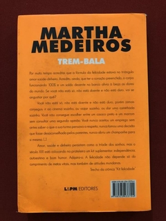 Livro - Trem-Bala - Martha Medeiros - Editora L&PM - comprar online