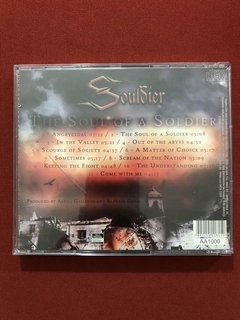 CD - Souldier - The Soul Of A Soldier - Nacional - Seminovo - comprar online