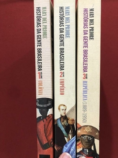 Livro - Histórias Da Gente Brasileira - 3 Volumes - Seminovo - comprar online