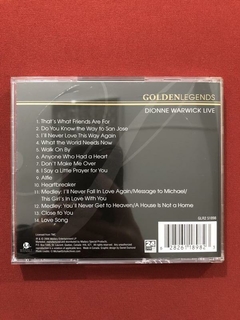 CD - Dionne Warwick - Golden Legends - Importado - Seminovo - comprar online