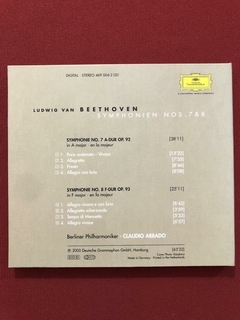 CD - Beethoven - Symphonien Nos. 7 & 8 - Importado - Semin - comprar online