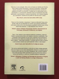 Livro - Como Aprendemos - Benedict Carey - Campus - Seminovo - comprar online