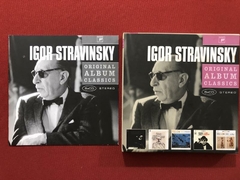 Imagem do CD - Box Igor Stravinsky - Original Album Classics - Import.