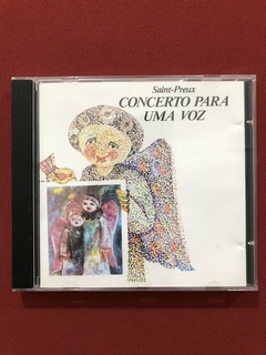 CD - Saint-Preux - Concerto Para Uma Voz - Seminovo