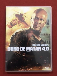 DVD - Duro De Matar 4.0 - Bruce Willis - Seminovo