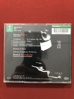 CD- Daniel Barenboim - Brahms Symphony No 1 - Import - Semin - comprar online