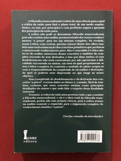 Livro - Crítica Da Razão Pura - Immanuel Kant - Seminovo - comprar online
