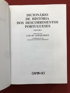 Livro - Dicionário De História Dos Descobrimentos Portugueses - 2 Volumes - loja online