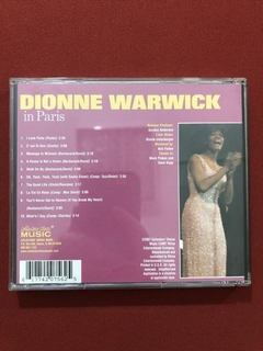 CD - Dionne Warwick - In Paris - Importado - Seminovo - comprar online