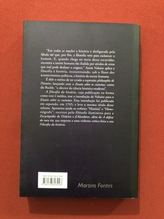 Livro - A Filosofia Da História - Voltaire - Ed. Martins Fontes - comprar online