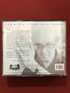 CD - Reunião - O Brasil Dizendo Drummond - 4 CDs - Nacional - comprar online