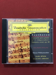 CD - Beethoven - Concerto For Piano No. 5 - Seminovo
