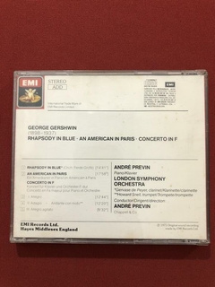 CD - Previn Plays Gershwin - Rhapsody In Blue - American In - comprar online