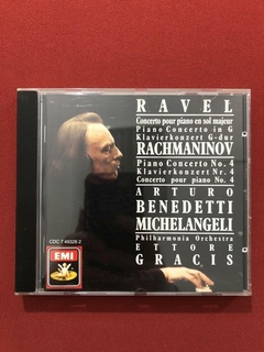 CD - Ravel/ Rachmaninov - Piano Concertos - Importado- Semin