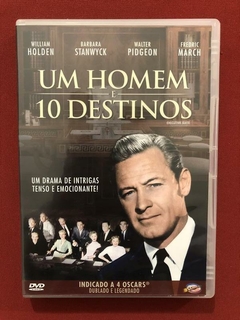 DVD- Um Homem e10 Destinos- William Holden- Barbara Stanwyck - comprar online