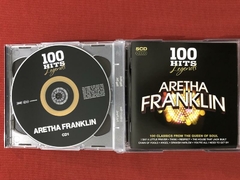 CD- Aretha Franklin - 100 Hits Legends 5 CDs - Import - Semi - Sebo Mosaico - Livros, DVD's, CD's, LP's, Gibis e HQ's