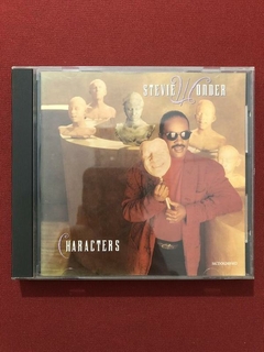 CD - Stevie Wonder - Characters - Importado - 1987