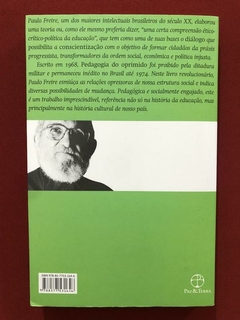 Livro - Pedagogia Do Oprimido - Paulo Freire - Seminovo - comprar online