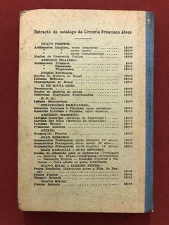 Livro - Tratado De Versificação - Olavo Bilac / Guimaraens Passos - 1930 - comprar online