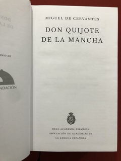 Livro - Don Quijote De La Mancha - Miguel De Cervantes - Alfaguara - Capa Dura - Sebo Mosaico - Livros, DVD's, CD's, LP's, Gibis e HQ's