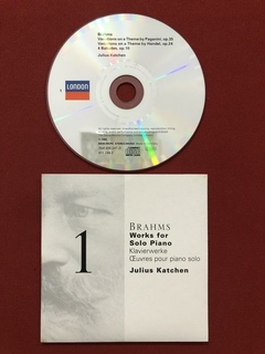 CD - Brahms - Works For Solo Piano - 6 CDs - Importado - loja online