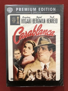 DVD Duplo - Casablanca - Humphrey Bogart - Premium - Novo