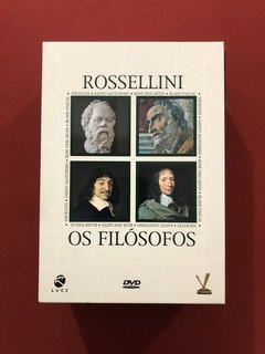 DVD - Box Rossellini - Os Filósofos - 4 Discos - Seminovo