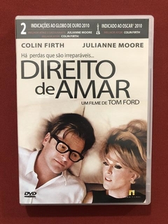 DVD - Direito de Amar - Dir.: Tom Ford - Seminovo