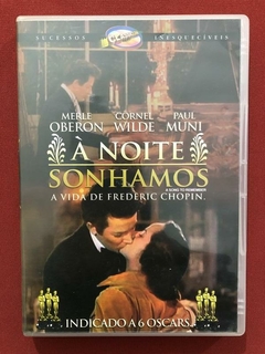 DVD - À Noite Sonhamos - A Vida De Frederic Chopin