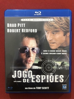 Blu-ray - Jogo De Espiões - Brad Pitt - Seminovo