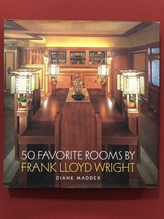 Livro - 50 Favorite Rooms By Frank Lloyd Wright - Maddex - Capa Dura