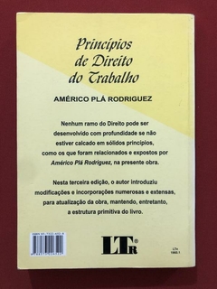 Livro - Princípios De Direito Do Trabalho - América Plá Rodriguez - Ed. LTr - comprar online