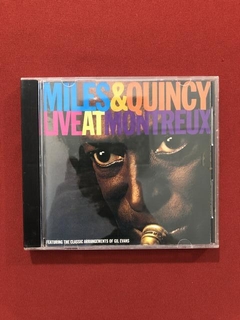 CD - Miles Davis E Quincy Jones - Live At Montreux- Nacional
