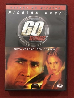 DVD - 60 Segundos - Versão Diretor - Nicolas Cage - Seminovo