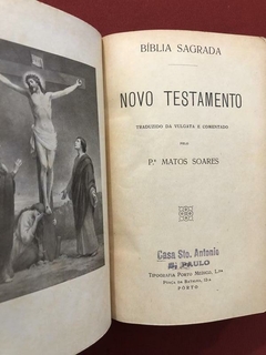 Livro - Bíblia Sagrada - 3 Volumes - P. Matos Soares - 1933 - comprar online