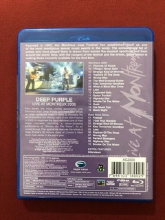 Blu-ray - Deep Purple - Live At Mountreux 2006 - Seminovo - comprar online