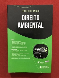 Livro - Direito Ambiental - Frederico Amado - Seminovo