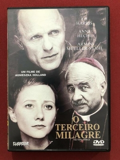 DVD - O Terceiro Milagre - Ed Harris/ Anne Heche - Seminovo