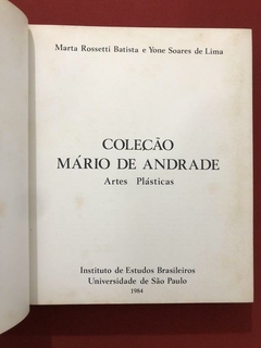 Livro - Coleção Mário De Andrade - Artes Plásticas - Capa Dura na internet