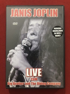 DVD - Janis Joplin - Live Big Brother And The Olding Company