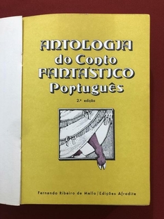 Livro- Antologia Do Conto Fantástico Português - Ed Afrodite - loja online