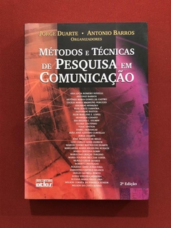Livro - Métodos E Técnicas De Pesquisa Em Comunicação - Ed. Atlas - Seminovo