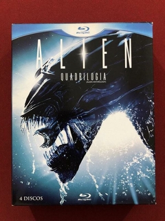 Blu-ray - Box Alien - Quadrilogia - 4 Discos - Seminovo